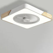 BreezeGlow | Skandinavische LED-Deckenleuchte mit integriertem Ventilator