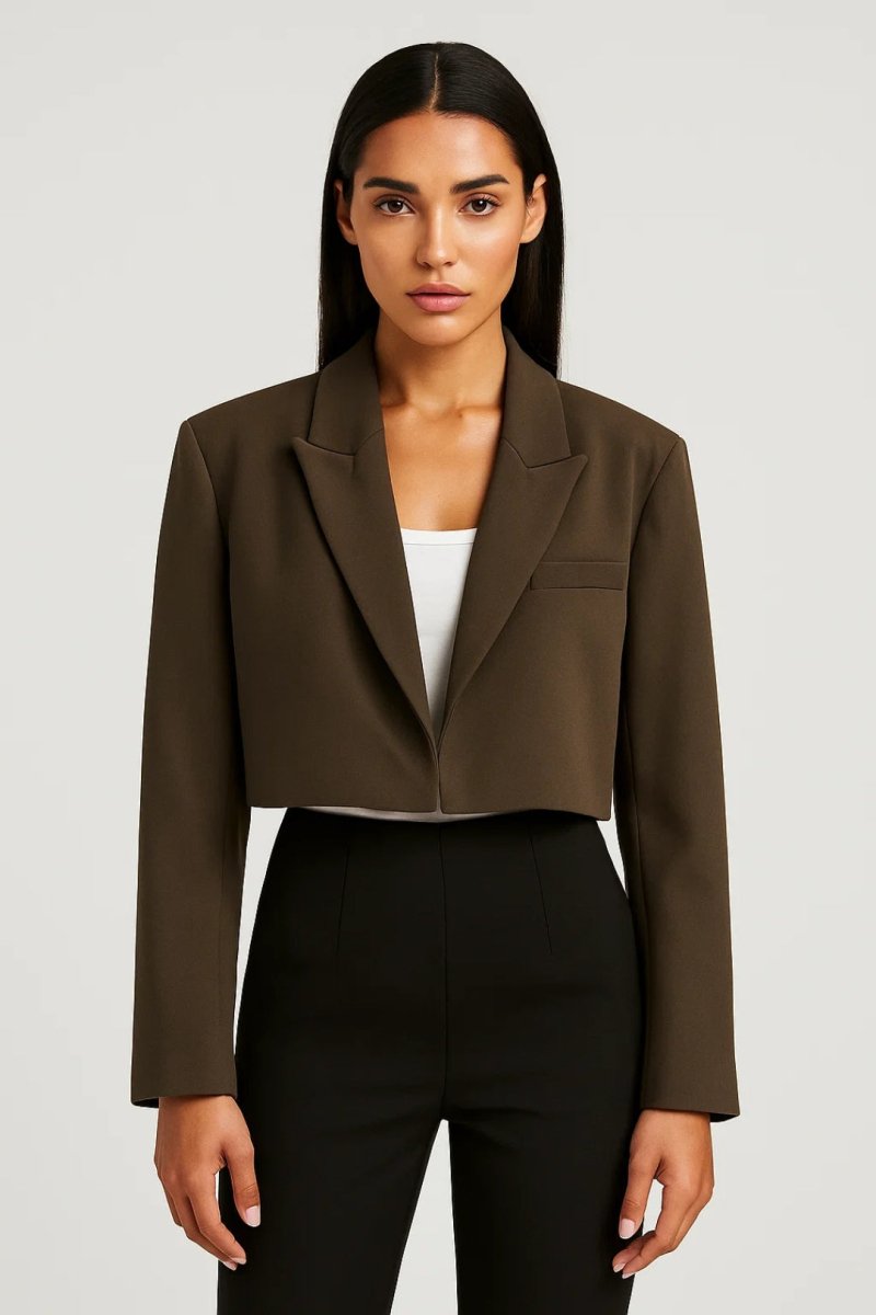 Blazer Damen Kurz Elegant