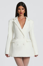 Blazer Minikleid Tailliert Damen