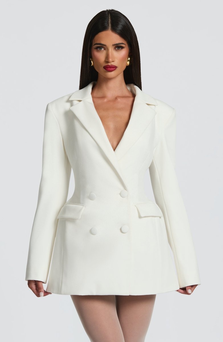 Blazer Minikleid Tailliert Damen