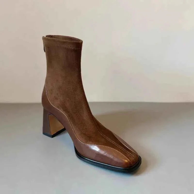Blockabsatz Stiefel
