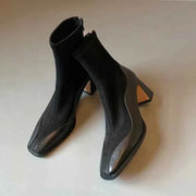 Blockabsatz Stiefel