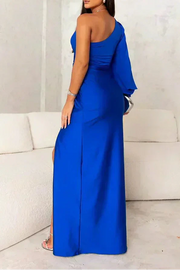Riley™ - Ein-Schulter Abendkleid