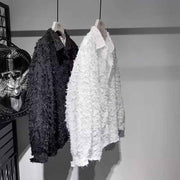 Bluse mit Struktur