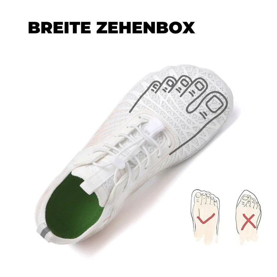 Verna -  Orthopädische Leichte Barfuß-Laufschuhe | Atmungsaktive Natural-Running-Schuhe