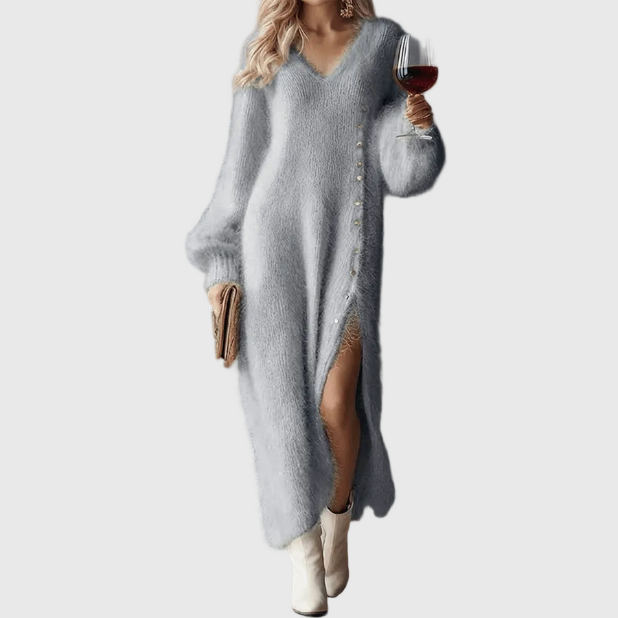 Alina | Damen Urlaubsloungekleid – Lounge Kleid Urlaub Bequem Sommer 2026