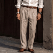 Bundfaltenhose Herren Regular Fit elegant