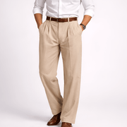Bundfaltenhose Herren Regular Fit elegant