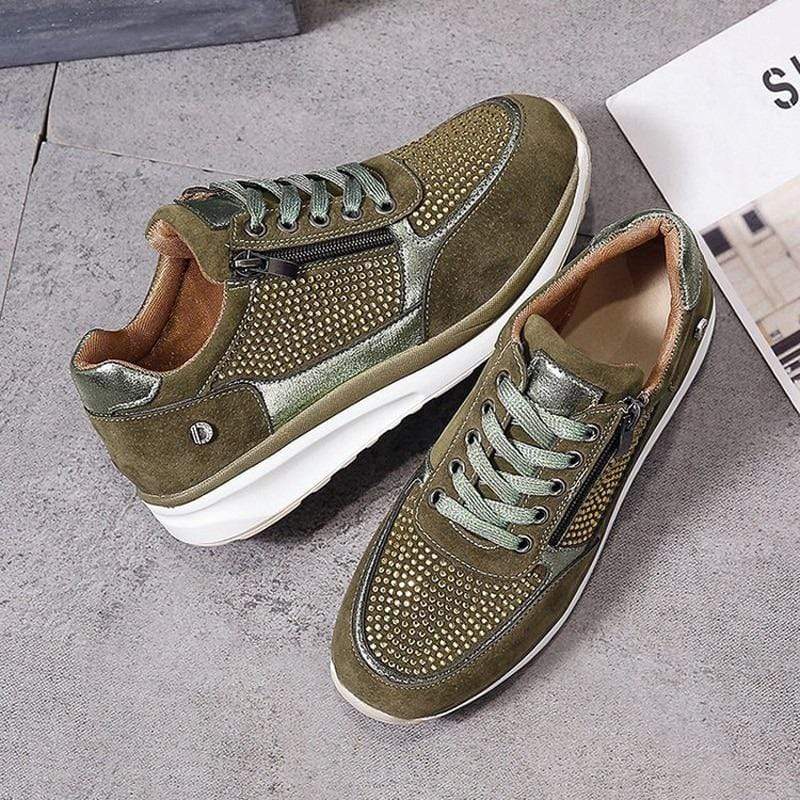 Felicia | Damen Schnür Plattform Sneaker