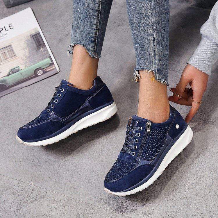 Felicia | Damen Schnür Plattform Sneaker