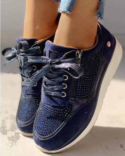 Felicia | Damen Schnür Plattform Sneaker