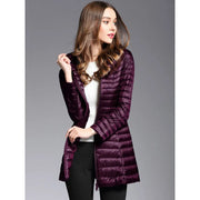 Damen Daunenjacke mit Kapuze – Leichte, warme Winterjacke in verschiedenen Farben