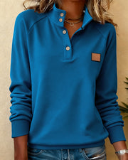 Laura | Modischer Damen Pullover elegant & Polokragen