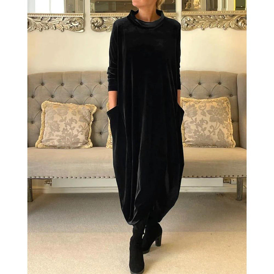 Lei™ - Elegantes Winterkleid mit Taschen