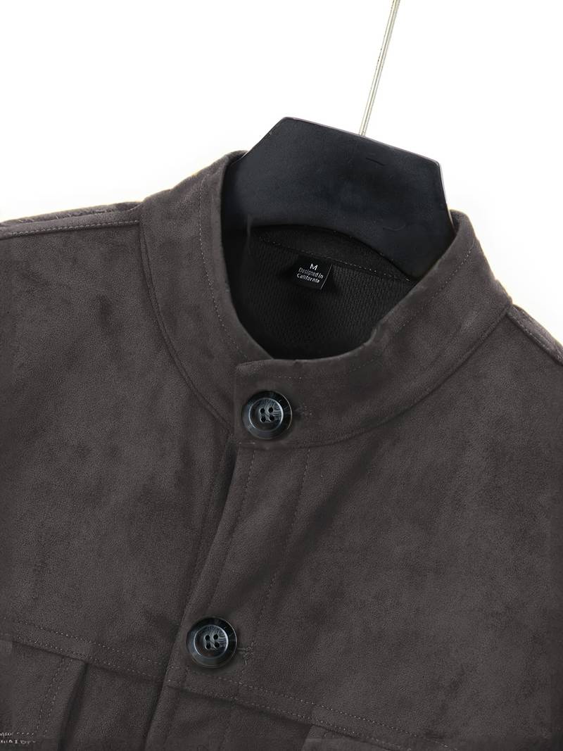 Neeman - Lässige Langarm Jacke Mit Tasche