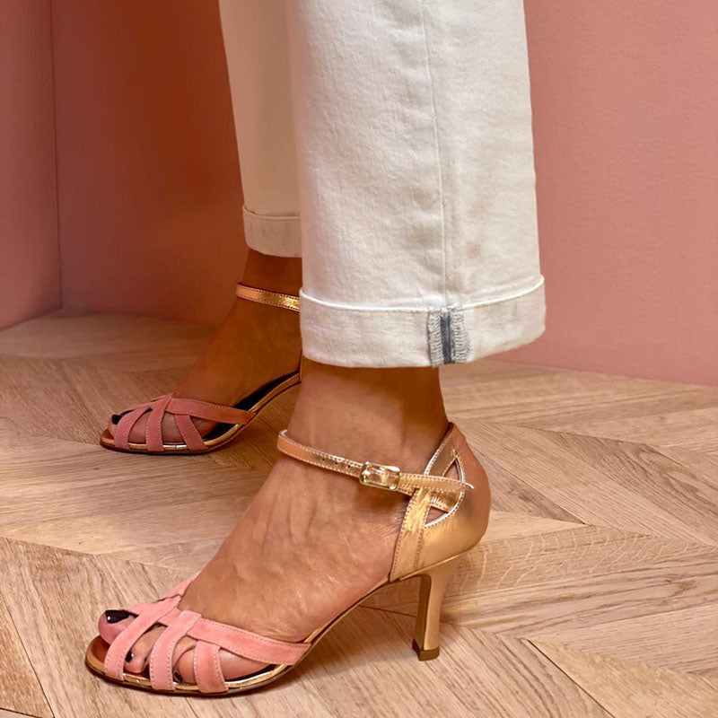 Mirano  | Sandalen mit Stilettoabsatz offene Zehen
