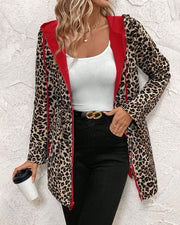 Sophie | Eleganter Damenmantel im Leopardenlook