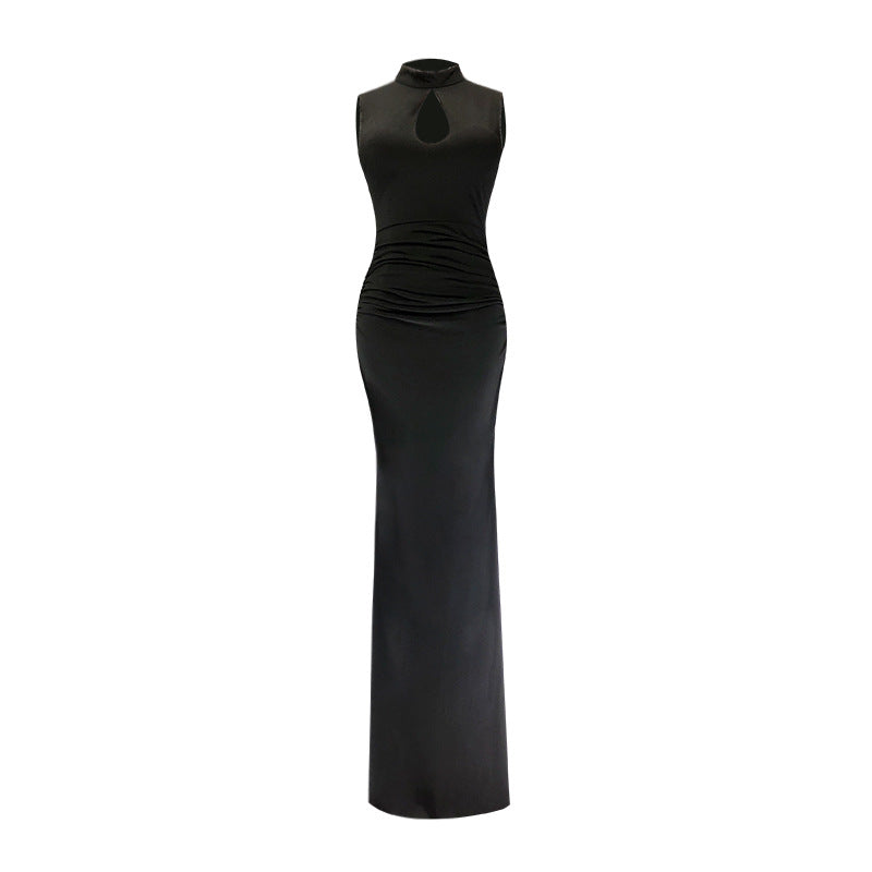 Elegantes Armelloses Langkleid für besondere Anlässe