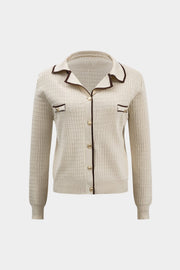 Mia | Klassisches Strick-Zweiteiler-Set mit Blazer-Cardigan & Bleistiftrock
