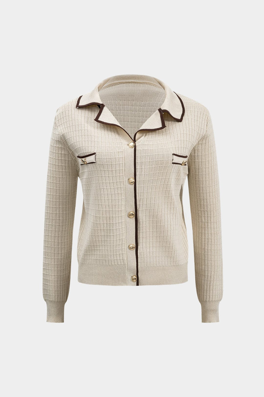 Mia | Klassisches Strick-Zweiteiler-Set mit Blazer-Cardigan & Bleistiftrock