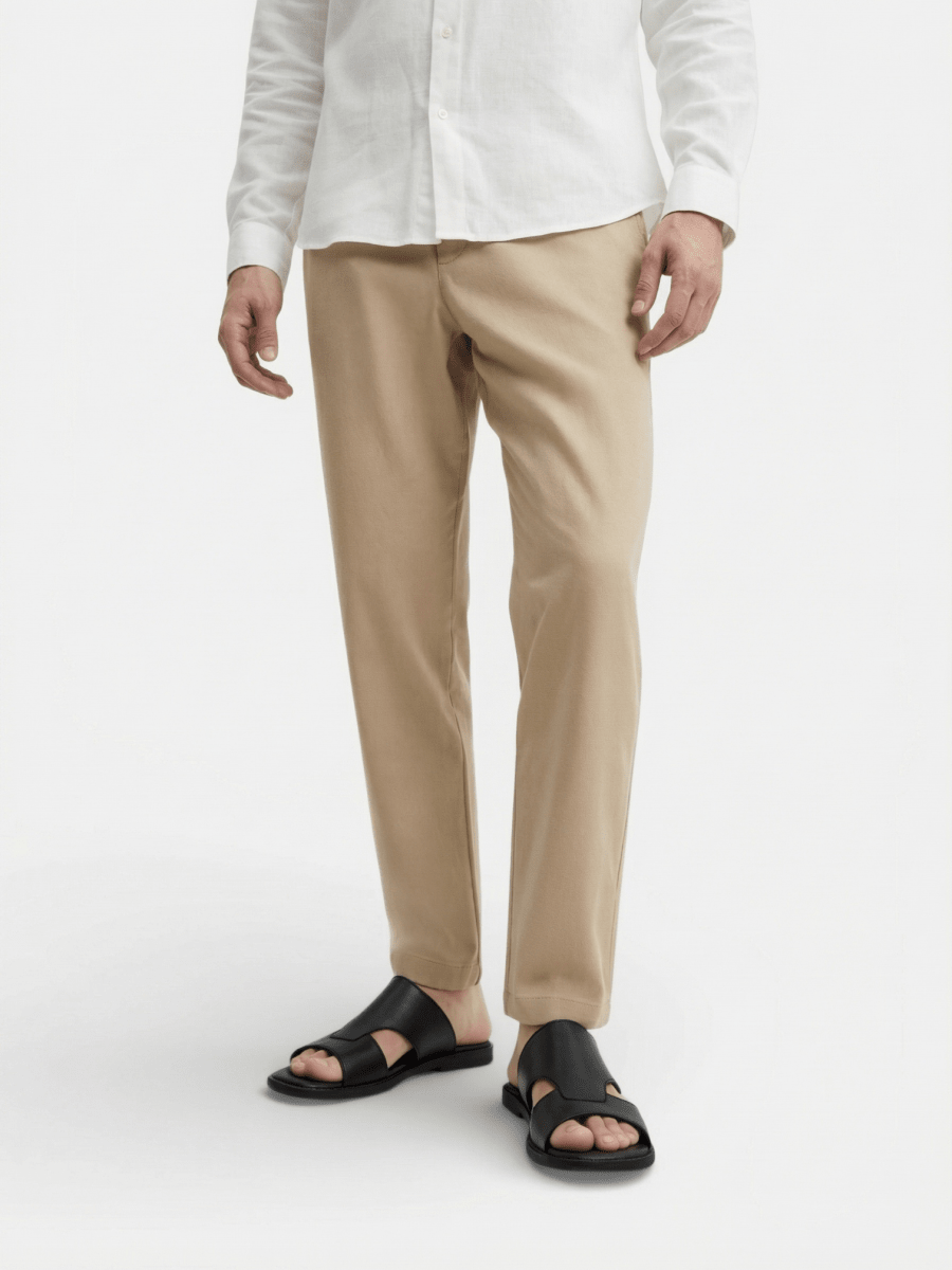 Casual Herren Pantoletten Mit Offenem Design