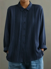 Tzurya - Elegante Patchwork Bluse