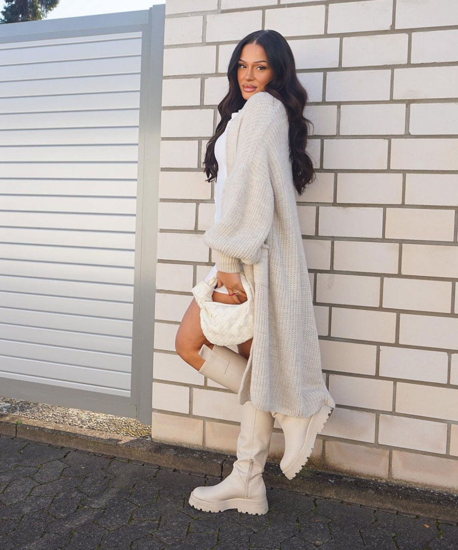 Leichtes lang Beige für dich