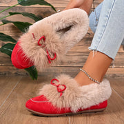 Kesmina – Gemütliche Rutschfeste Schuhe Aus Kunstfell