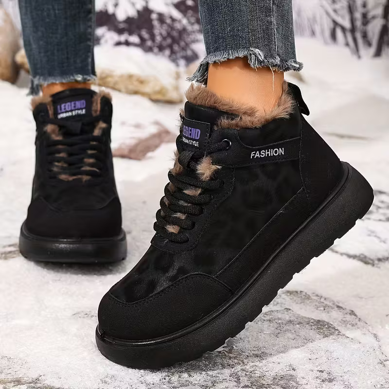 Elizia – Schnürschuhe Mit Dicker Sohle