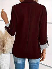 Galiah - Eleganter Zweireiher Blazer Mit Reverskragen