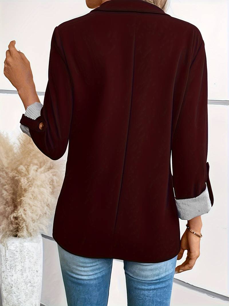 Galiah - Eleganter Zweireiher Blazer Mit Reverskragen