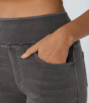 MECHTHILD - WEITE JEANS MIT ELASTISCHEM BUND