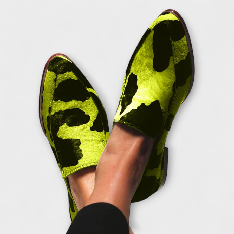 Chloe™ - Kuhmuster Loafers