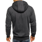 Sportliche Herren Strickjacke Mit Kapuze | Reißverschluss & Taschen