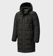 Herren Parka Winterjacke Mit Kapuze | Langarm