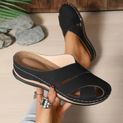 Marie | Damen Atmungsaktive Komfort Plateau Sandalen