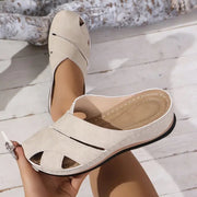 Marie | Damen Atmungsaktive Komfort Plateau Sandalen