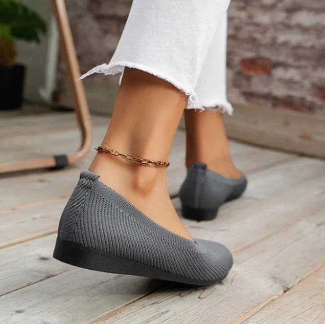 Damen Ballerina Freizeitschuhe