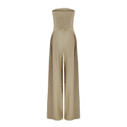 Damen Overall mit weitem Bein