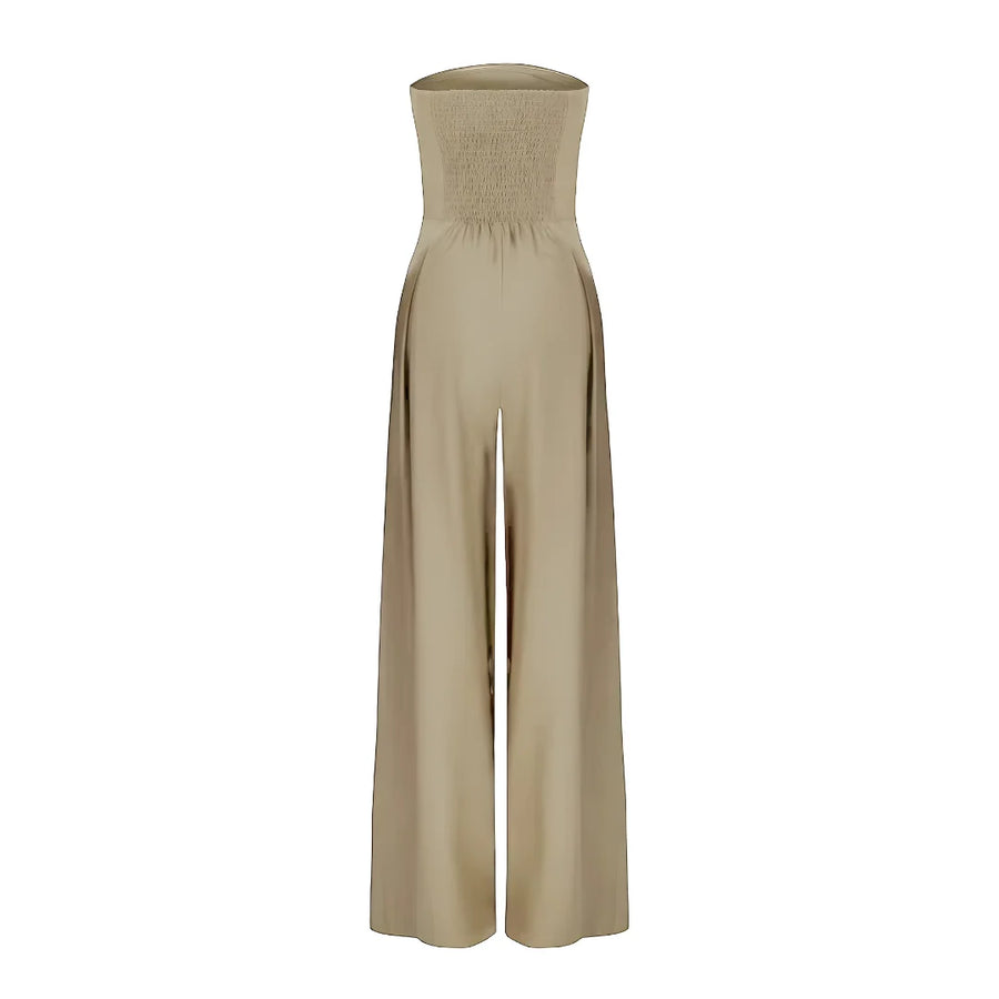 Damen Overall mit weitem Bein