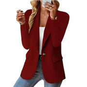 Eleganter Damenblazer mit Knöpfen