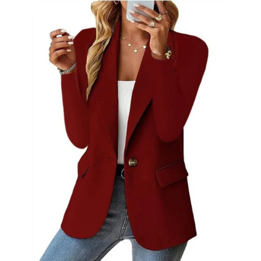 Eleganter Damenblazer mit Knöpfen
