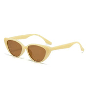 Damen Cat-Eye Sonnenbrille mit festem Gestell