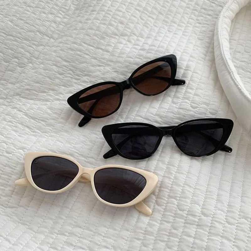 Damen Cat-Eye Sonnenbrille mit festem Gestell