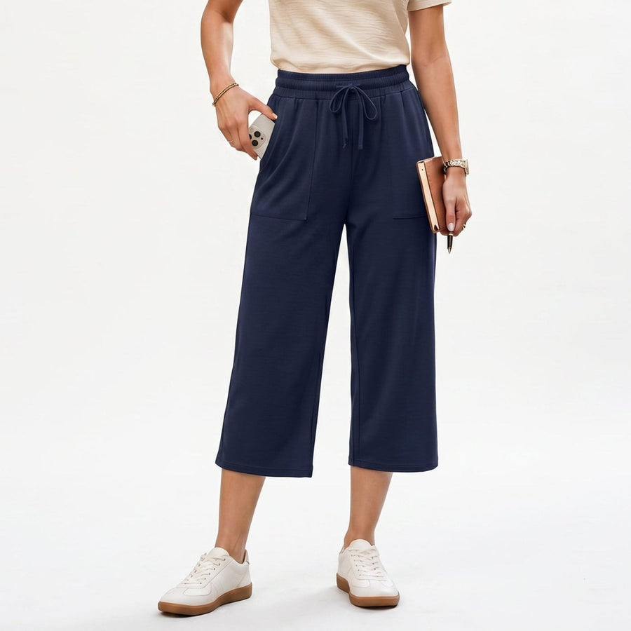 Damen Culotte in 3/4-Länge mit Taschen