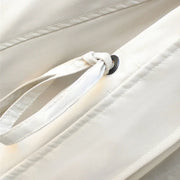Damen Regenjacke mit Kapuze und Kordelzug