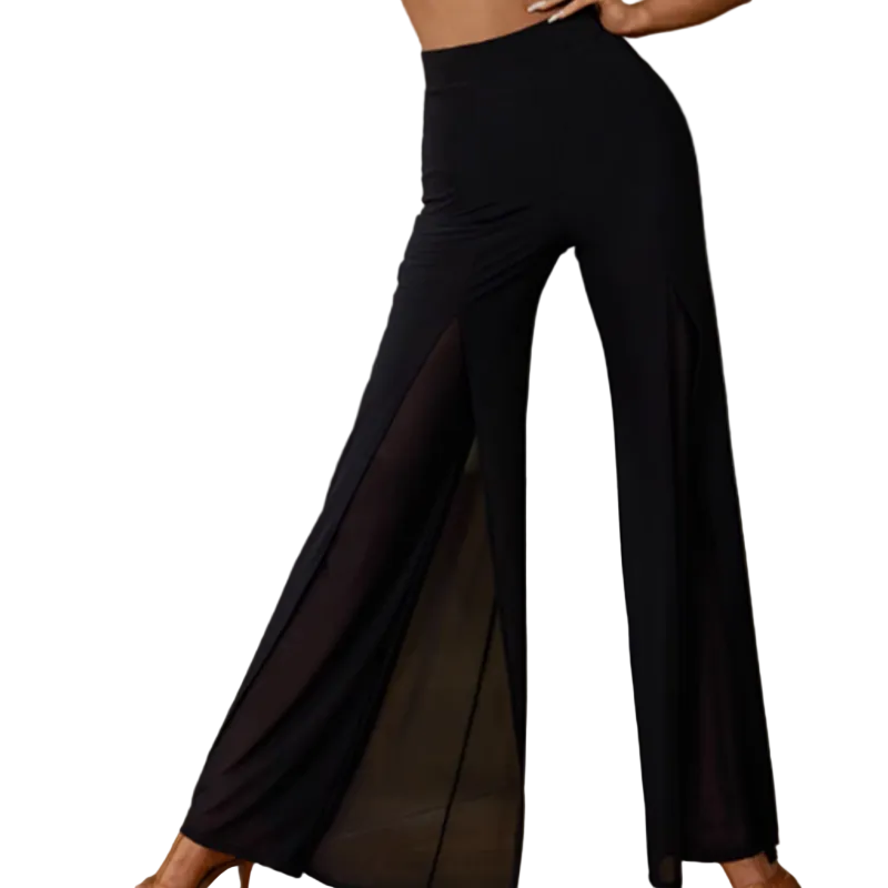 Damen Hose mit Überlappendem Rückendesign und Seiteneinsätzen