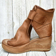 Luisa | Damen Keilsandalen mit Schnallenverschluss und Plateau