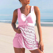 Mia | Damen Klassische Tankini Set Zweiteilig Schnelltrocknend