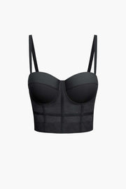 Damen Korsett Top mit Trägern